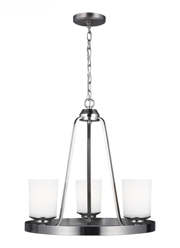 Kemal Three Light Chandelier