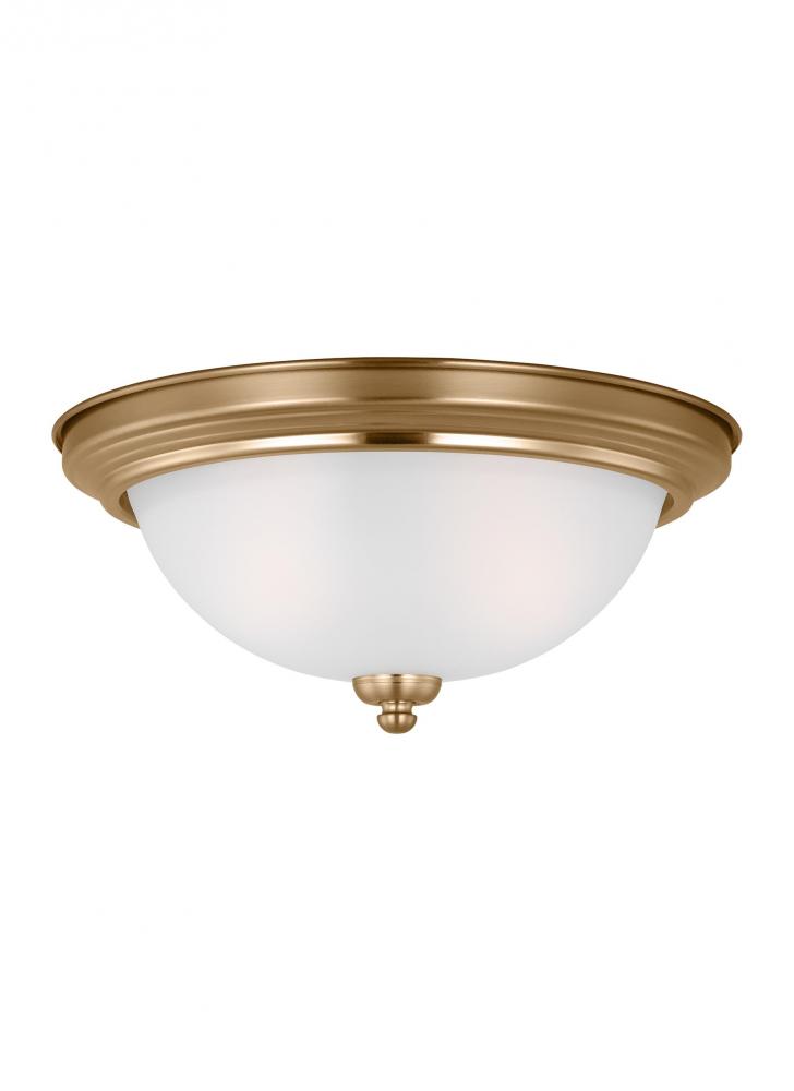 Geary Two Light Ceiling Flush Mount