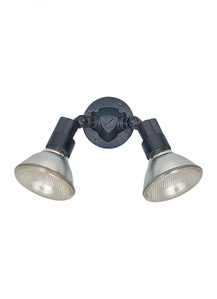 Two Light Adjustable Swivel Flood Light
