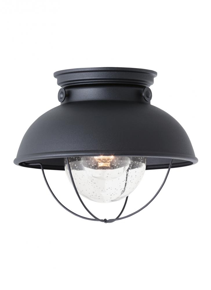 Sebring One Light Outdoor Ceiling Flush Mount