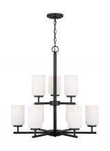 Generation Lighting 31162-112 - Oslo Nine Light Chandelier