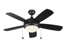 Generation Lighting 5DIC44BKD-V1 - Discus 44" Ceiling Fan