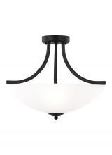 Generation Lighting 7716503-112 - Geary Medium Three Light Semi-Flush Convertible Pendant