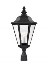 Generation Lighting 8231-12 - Brentwood Three Light Outdoor Post Lantern
