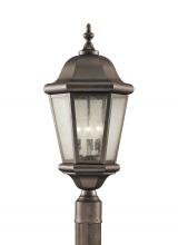 Generation Lighting OL5907CB - Martinsville Three Light Outdoor Post Lantern