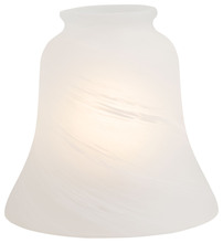 Minka-Aire 2549 - 2 1/4" ETCHED MARBLE GLASS SHADE