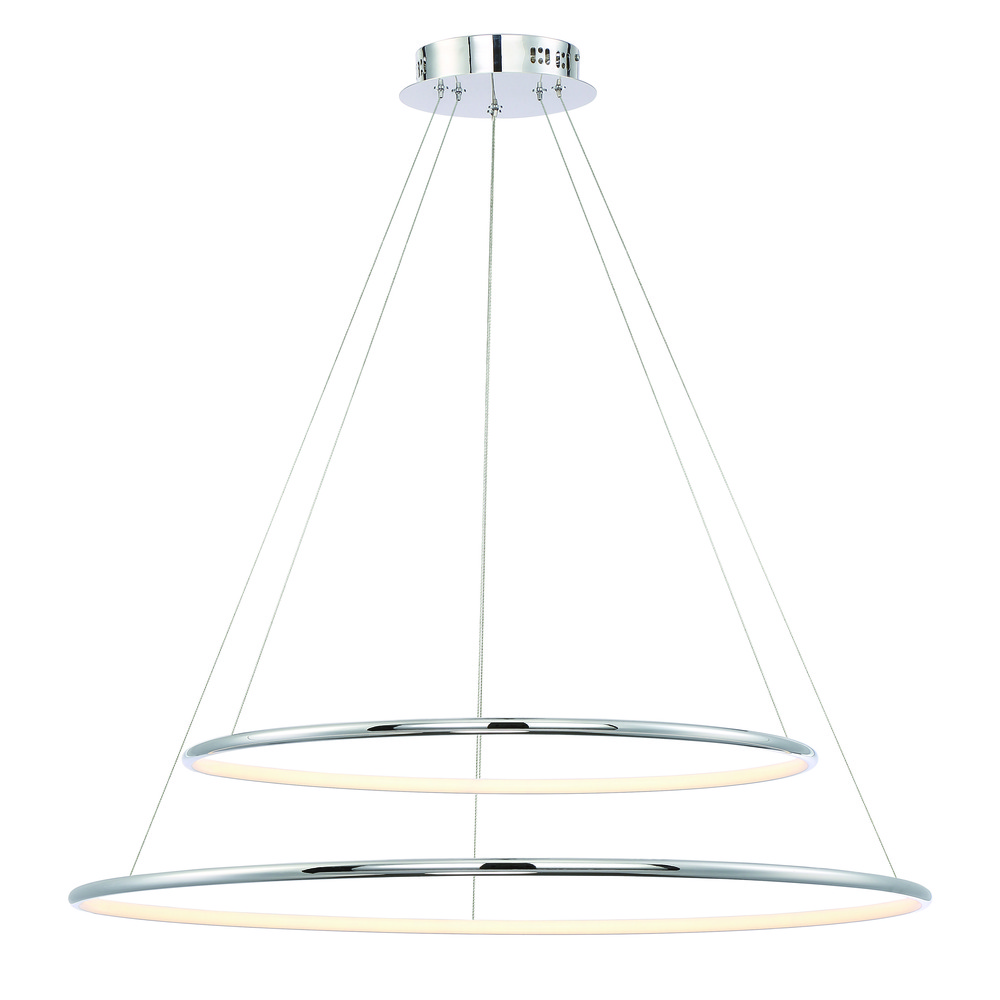 VALLEY,LED PEND,2TIER,LRG,CHR