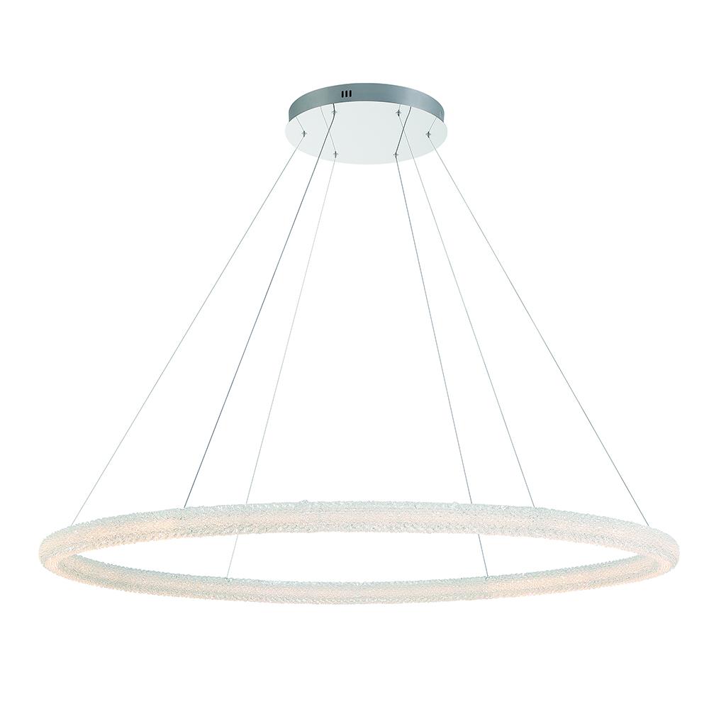 SASSI,60IN RING CHANDELIER,CHR