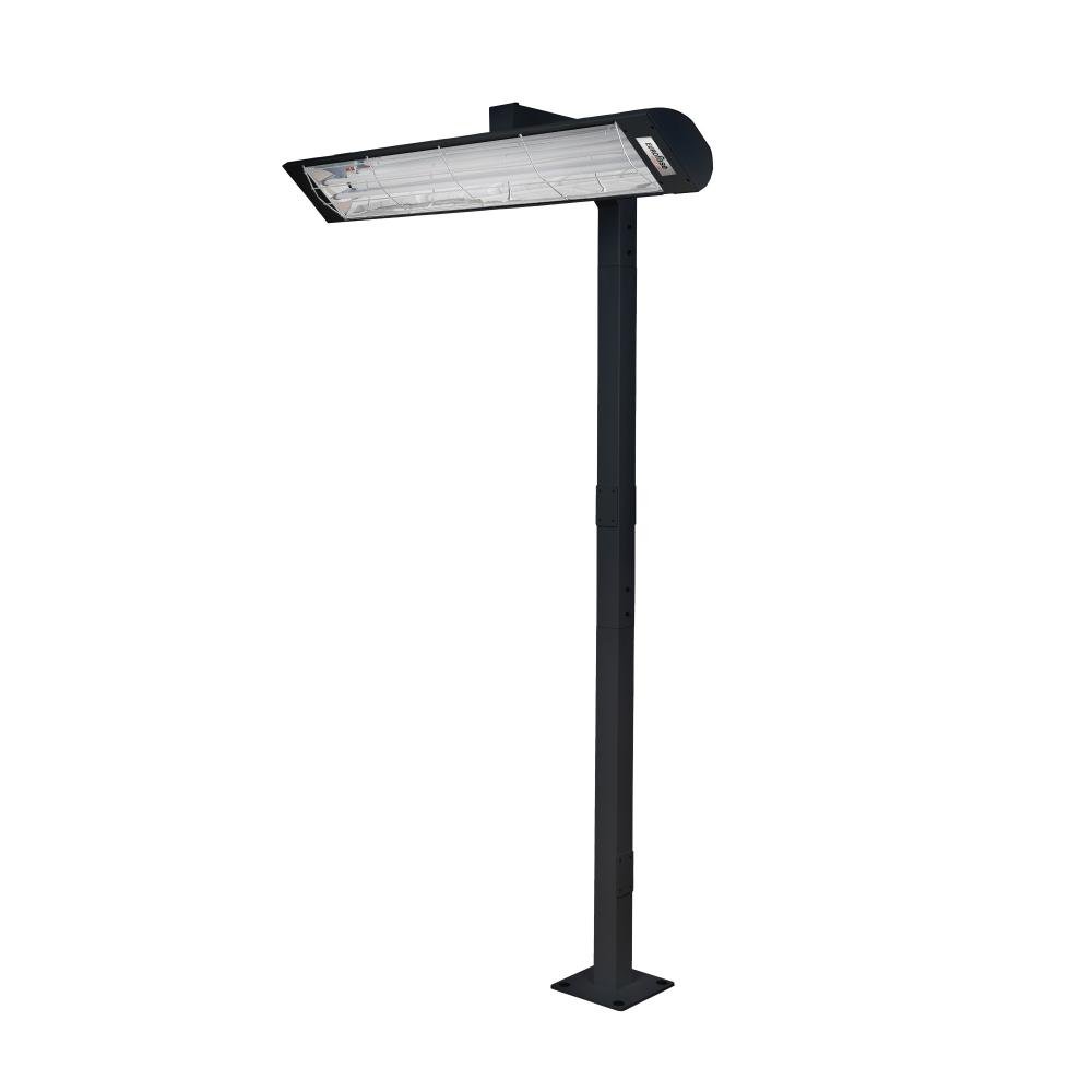 8FT POLE MOUNT,SINGLE 61IN,BLK