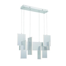 Eurofase 37345-036 - COBURG,CHANDELIER,LED,LNR,ALU