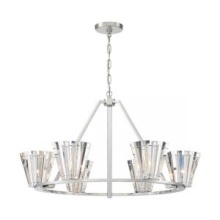 Eurofase 38866-012 - RICCA,6LT CHANDELIER,CHR