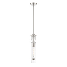 Eurofase 46430-021 - MISTERO, GLASS PENDANT, NICKEL