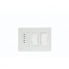 Eurofase EFSWTD2 - 1 TIMER+2 DIMMER, COMPLETE, WH