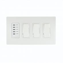 Eurofase EFSWTD3 - 1 TIMER+3 DIMMER, COMPLETE, WH