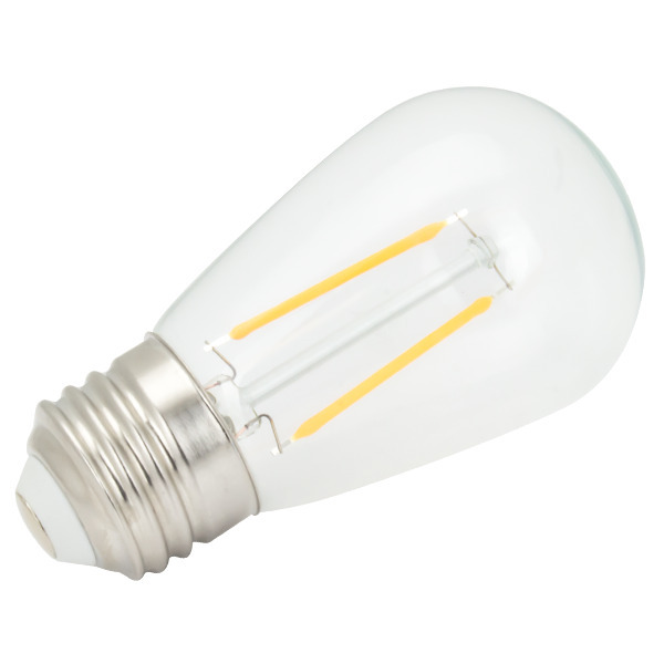 LED FILAMENT CLEAR GLASS BULB
