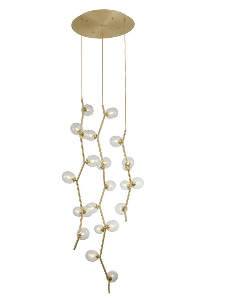 Hampton 24 Light Multi Port Pendant