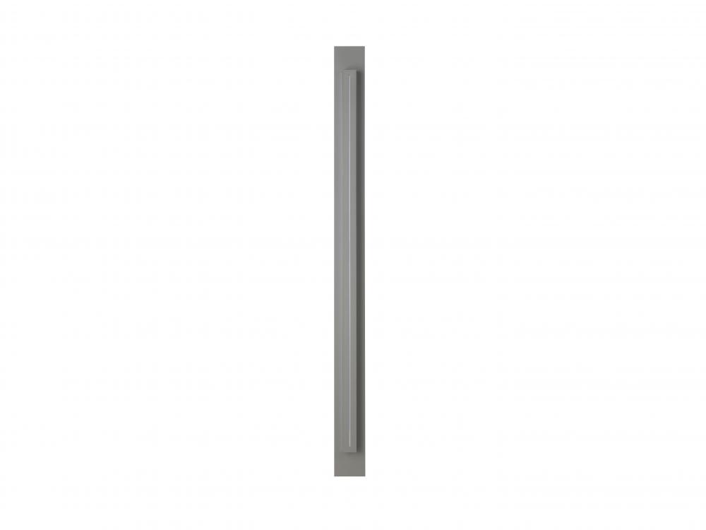 Avenue Outdoor 68" Rectangular Sconce in Silver  with a Raised LED Panel