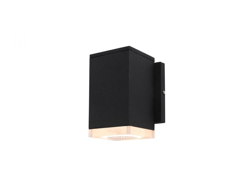 Avenue Outdoor 6" Sconce in Black with LED Panel