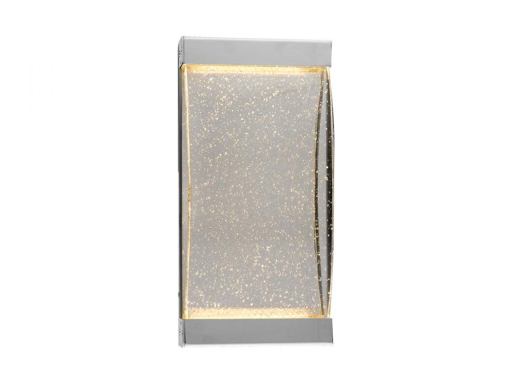 The Original Glacier Avenue Bubbled Crystal Wall Sconce
