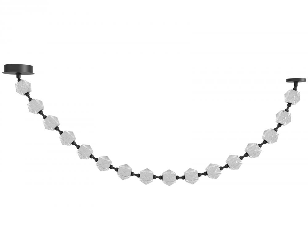 Beluga 16-Light Geometric Pendant in Black