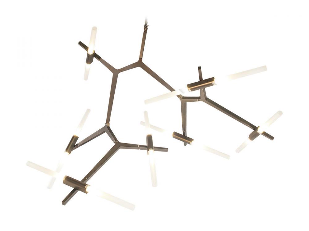 San Vicente 62" Chandelier in Dark Bronze