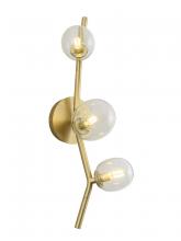 Avenue Lighting HF4803-CLR - Hampton 3 Light Wall Sconce