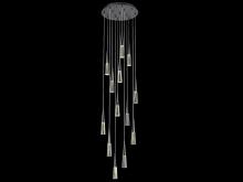 Avenue Lighting HF7713-GM - Encino 13-Light Multi Pendant in Gunmetal with Clear Crystal