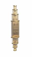 Avenue Lighting HF1923-AB - Waldorf Metal And Glass Rod Wall Sconce