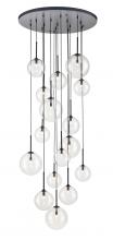 Avenue Lighting HF4266-BK - Delilah 16 Light Multi Port Pendant