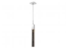 Avenue Lighting HF1901-1-GL-CH - The Original Glacier Collection 1 Light Bubbled Crystal Pendant