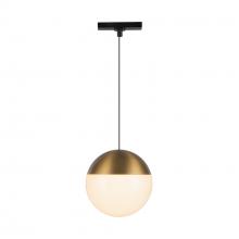 Kuzco Lighting Inc TRP11707-BG-4K - Monae 7-in Brushed Gold 4000K Trilo Track Pendant