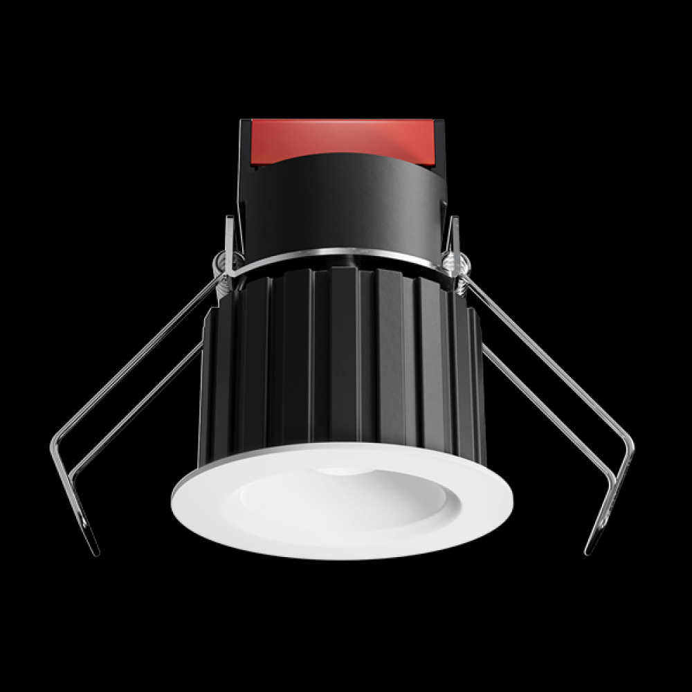 1" RND RFLCTR 50DEG BM ANGL CRI90 SSD BLK