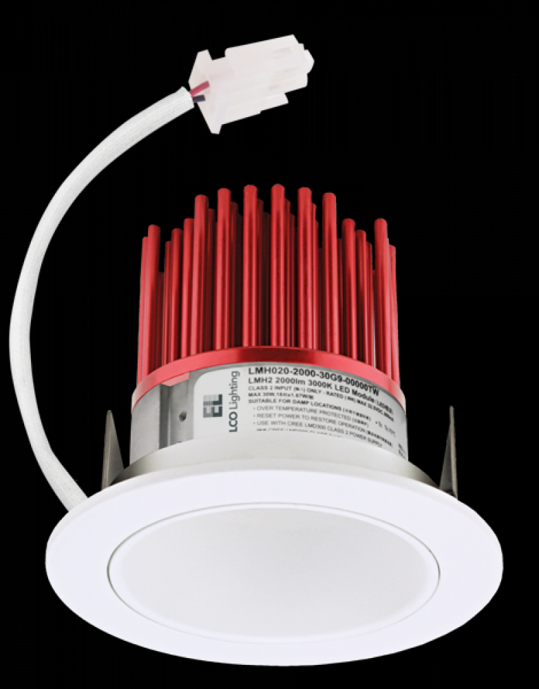 3" ALL BLK RFLCTR LED ENGIN 850LM 35K G2