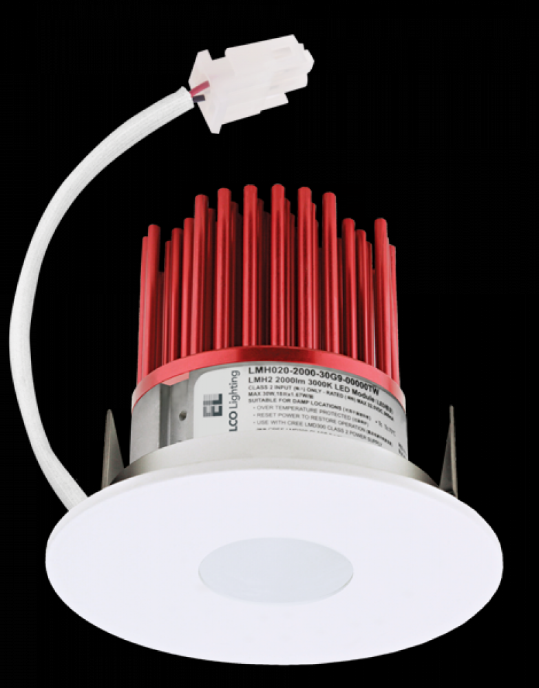 3" LED BLK PINHOLE ENGIN 1000LMN 27K G2