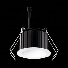 Elco Lighting E1AK02FSDBB - 1" ARCH DWNLT ALL BLK RND RFLCTR 38° SSD