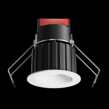 Elco Lighting E1L02WFSDBB - 1" RND RFLCTR 50DEG BM ANGL CRI90 SSD BLK