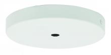 Elco Lighting ECTB - FLAT CANOPY FOR LINE VOTAGE BLACK