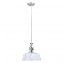 Vaxcel International P0273 - Beloit 12-in Pendant Satin Nickel