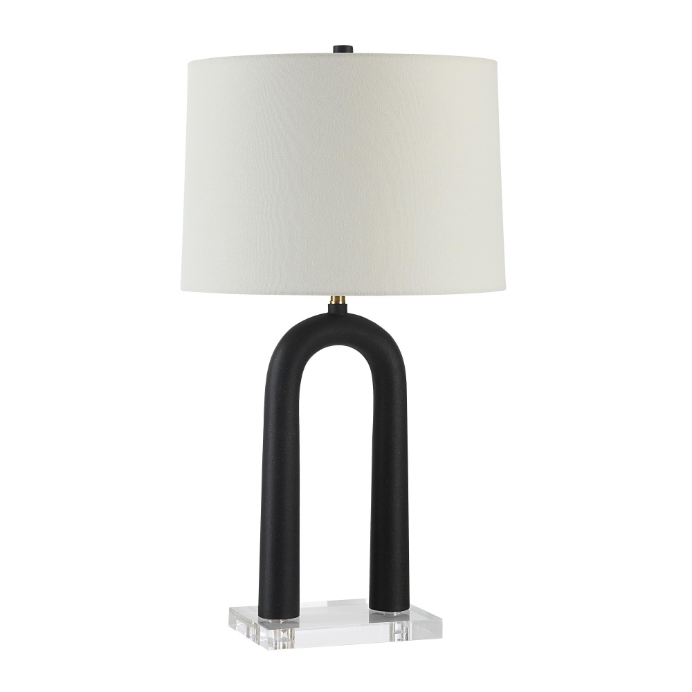 Pisa 28.5" Height Table Lamp, Black