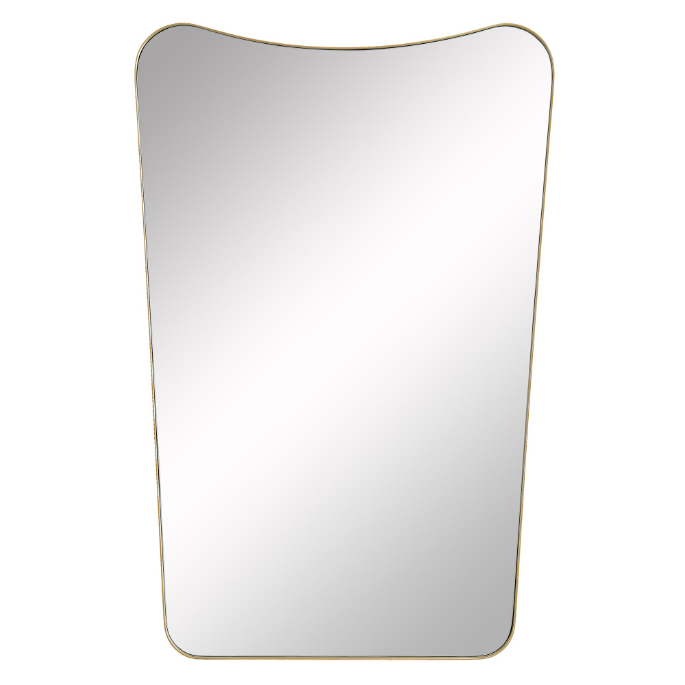 Artesia 45" Tall Rectangle Wall Mirror, Yellow