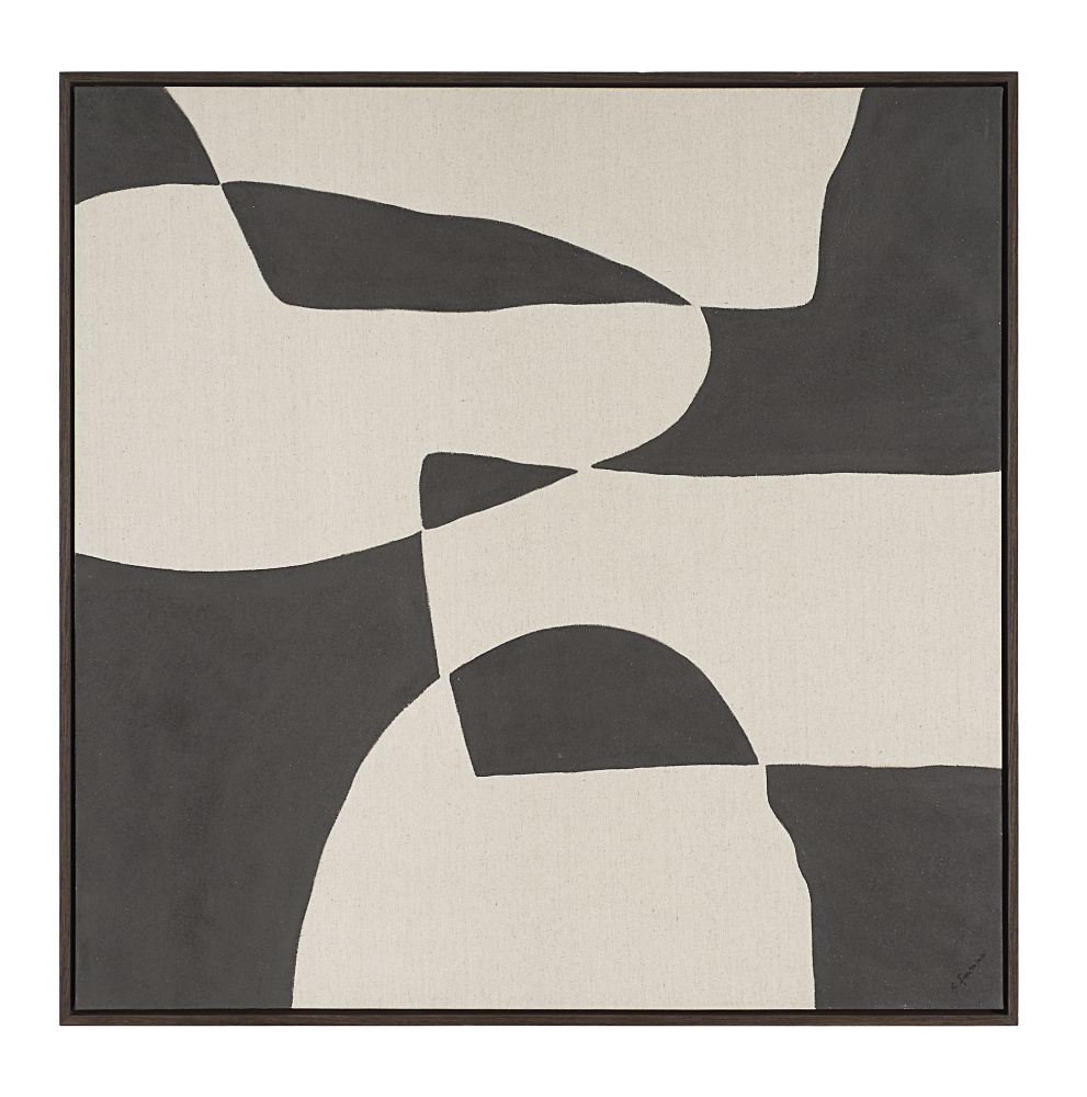 Altino 48" Wide Canvas Art, Beige