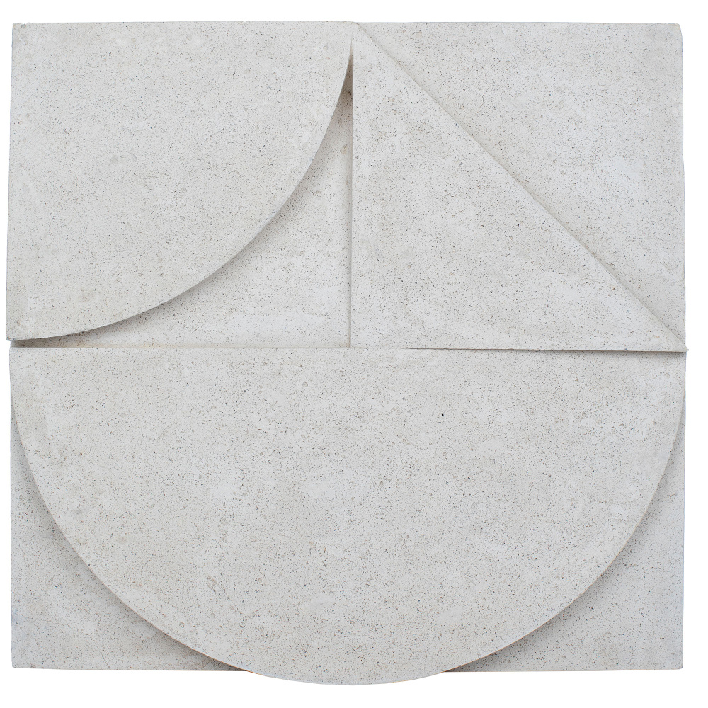 Mojave 24" Wide Wall Art, Off-white