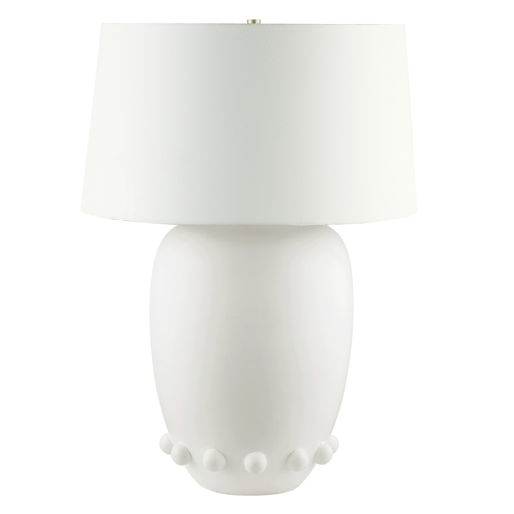 Trivor 28" Length Table Lamp, Off-White