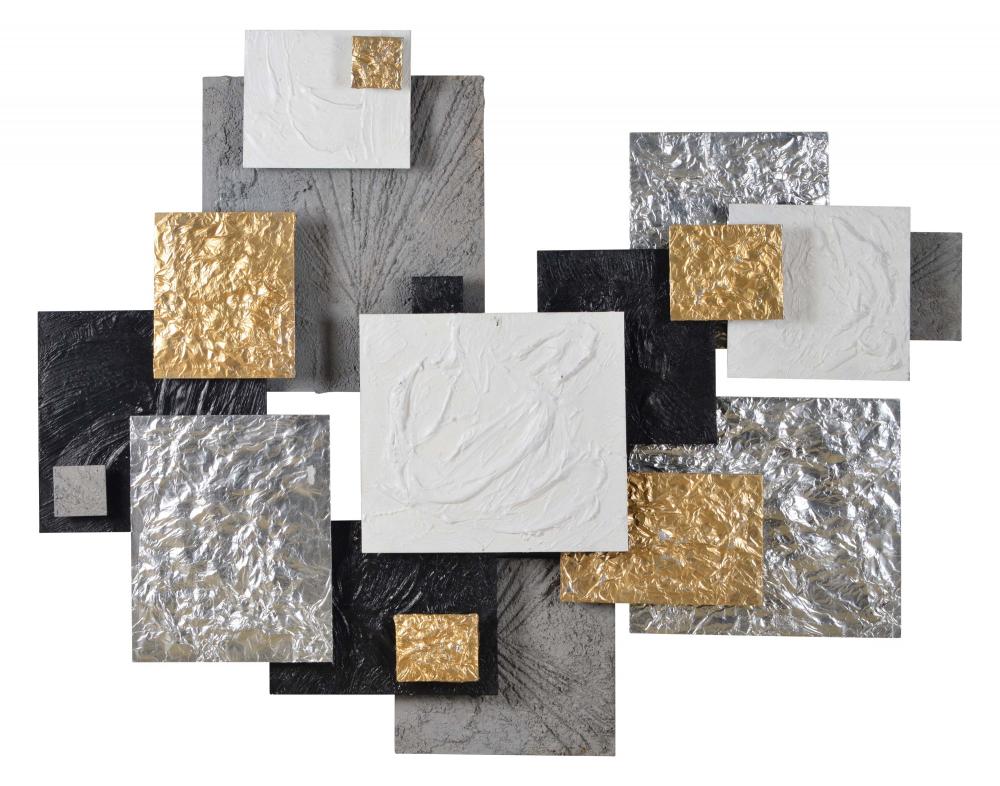 Warberry 49" Wide Wall Art, Gold