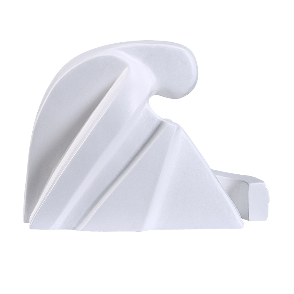 Imagine Indoor Ceramic Statue, Matte Off-White