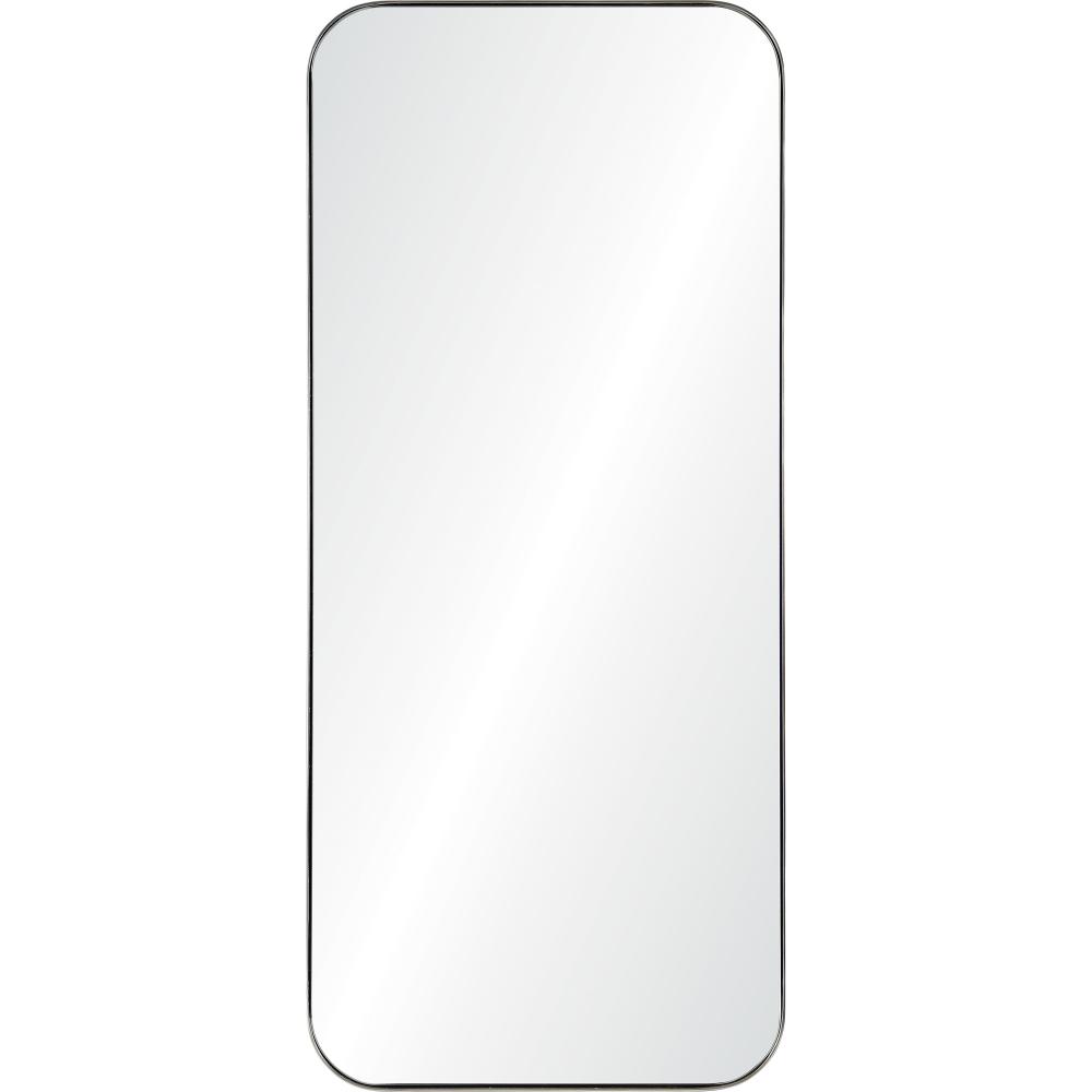Delphinus 46" Tall Rectangle Wall Mirror, Grey