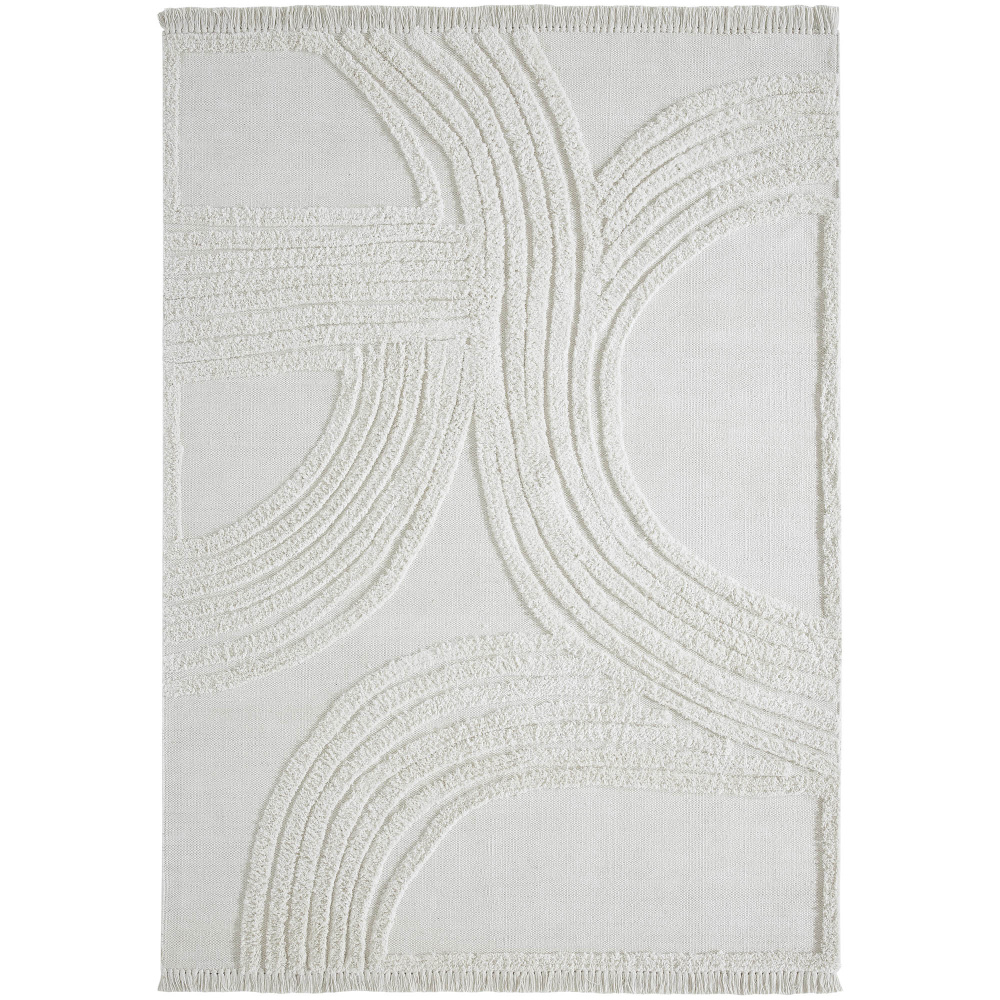 Terrain 9’10 x 13’1 Handwoven Indoor Rug, Off-white