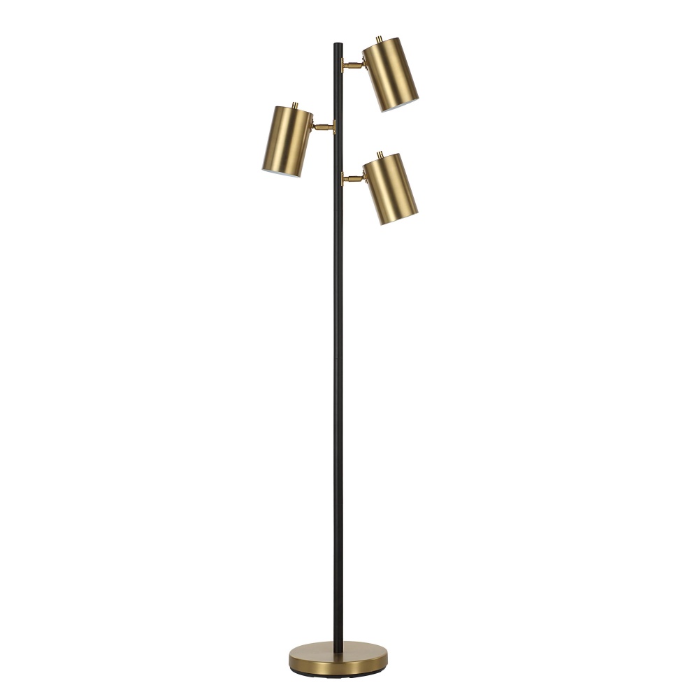 Mosaic 63.5" Height Floor Lamp, Yellow