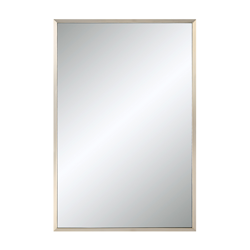 Pia 36" H x 24" W Wall Mirror, Yellow