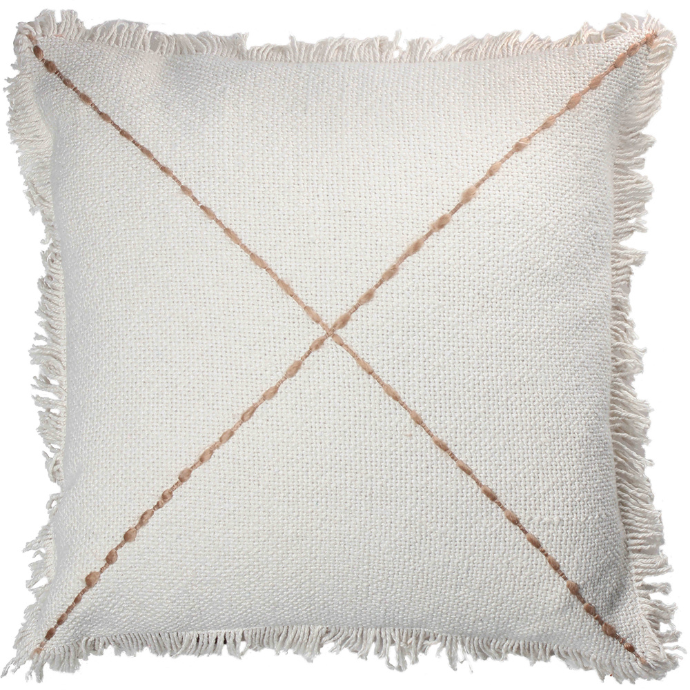 Bulgaria 22 x 22 Indoor Pillow, Ivory